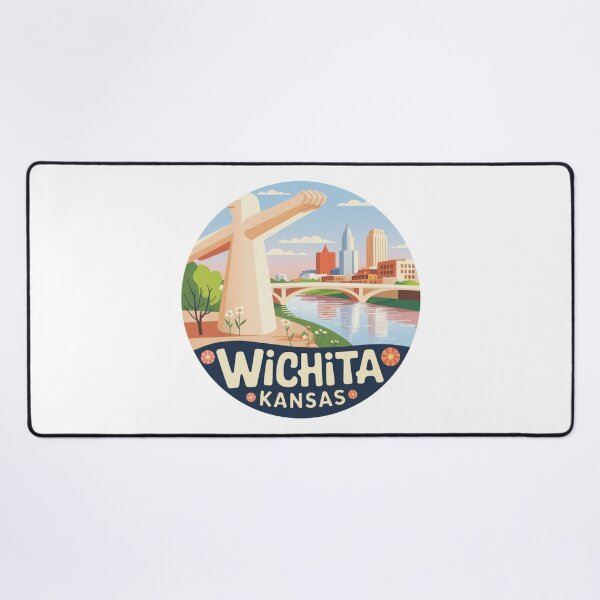 Item preview, Wichita, KS | Spring Cityscape designed and sold by CircinusStore.