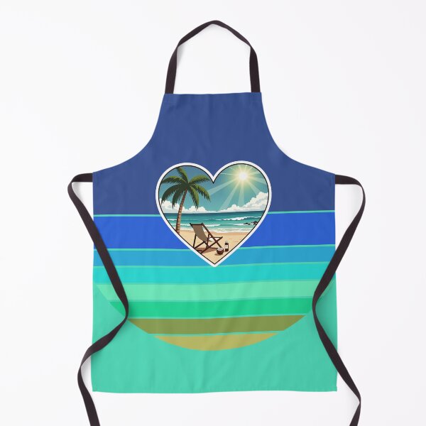 Item preview, Tropical Beach Palm Tree and Retro Sun Stripes Vintage Beach Vibes designed and sold by Beachy.