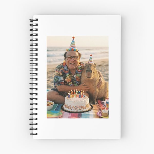 Item preview, Danny devito capybara beach capybaras animal pet nature meme memes funny parody christmas birthday  designed and sold by CheeseBlueprint.