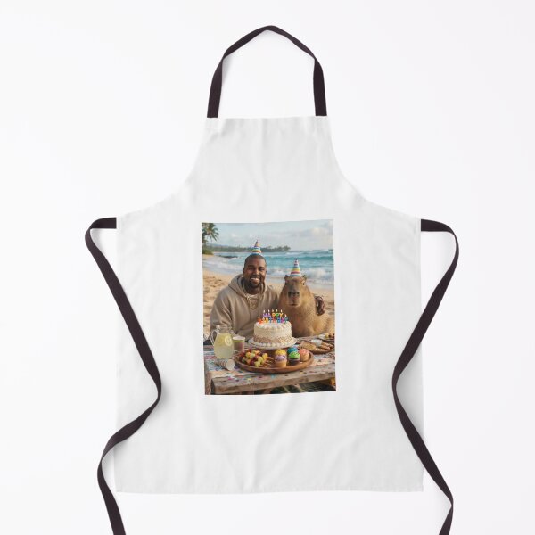 Item preview, Kanye west capybara beach capybaras animal pet nature meme memes funny parody christmas birthday  designed and sold by CheeseBlueprint.