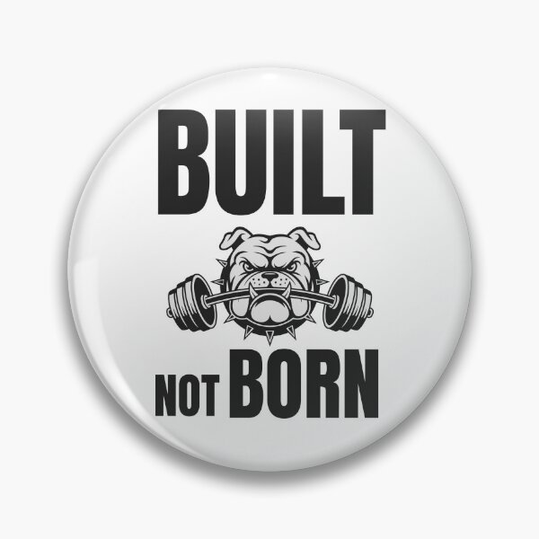 Item preview, Built Not Born Bulldog Weightlifting designed and sold by RisticCEO.