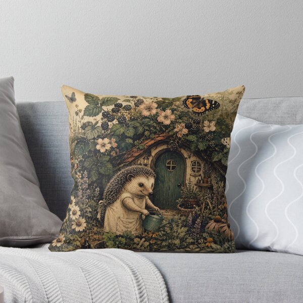 Item preview, Blackberry Cottage - Woodland Hedgehog designed and sold by bapupa.