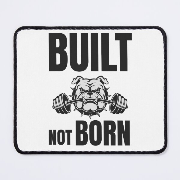 Item preview, Built Not Born Bulldog Weightlifting designed and sold by RisticCEO.