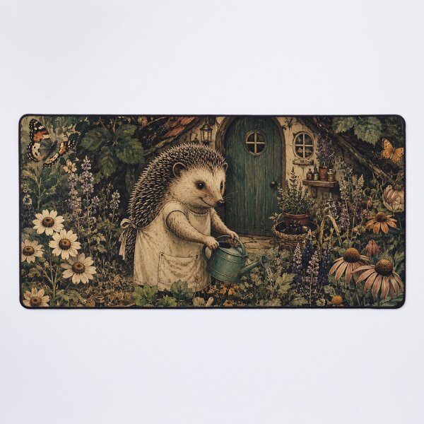 Item preview, Blackberry Cottage - Woodland Hedgehog designed and sold by bapupa.