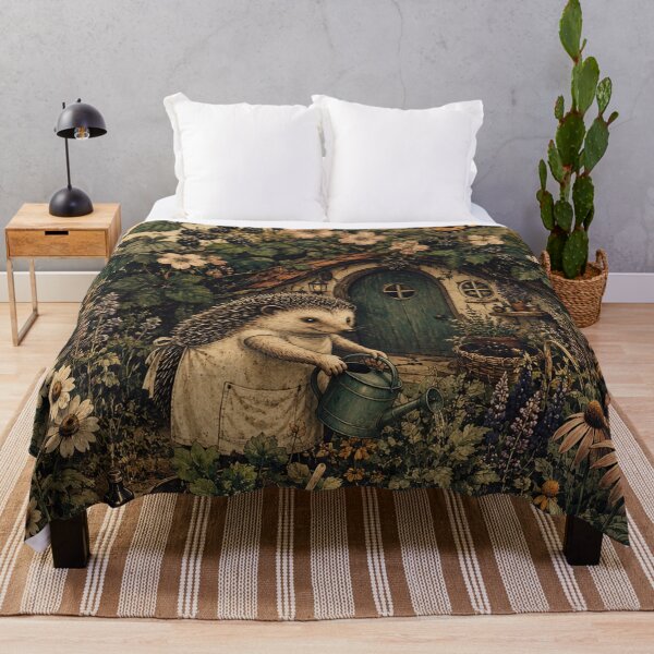 Item preview, Blackberry Cottage - Woodland Hedgehog designed and sold by bapupa.