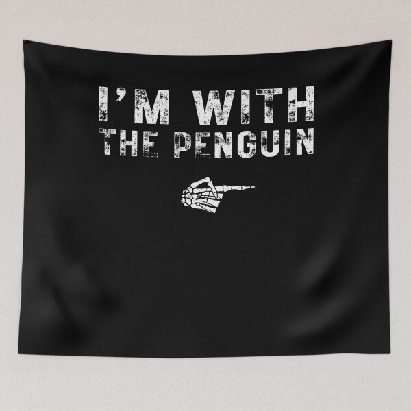 Item preview, I'm With The PENGUIN Matching Couple Halloween designed and sold by mdmahabubur.
