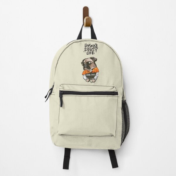 Item preview, Pug Cool Dog Living the Dirty Life designed and sold by FanFest.