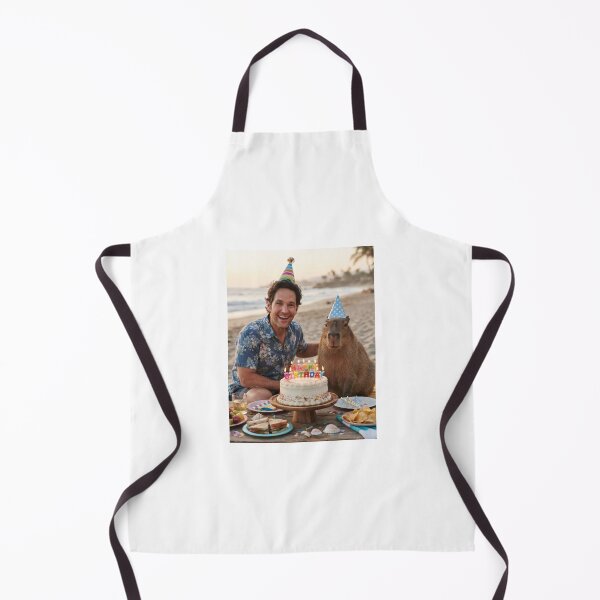 Item preview, Paul rudd capybara beach capybaras animal pet nature meme memes funny parody christmas birthday  designed and sold by CheeseBlueprint.
