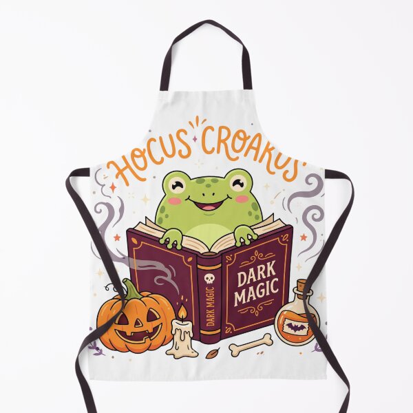 Item preview, Cute Spooky Frog Halloween Magic designed and sold by TMS-Studio.