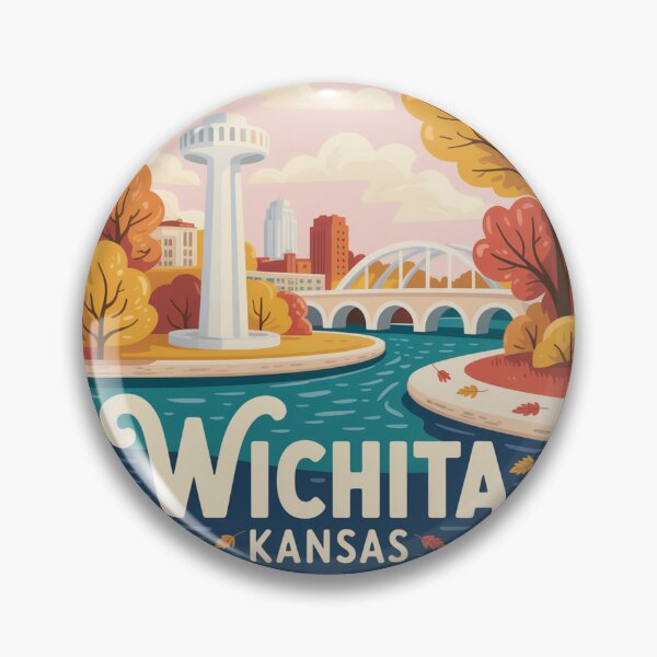 Item preview, Wichita, KS | Autumn River designed and sold by CircinusStore.