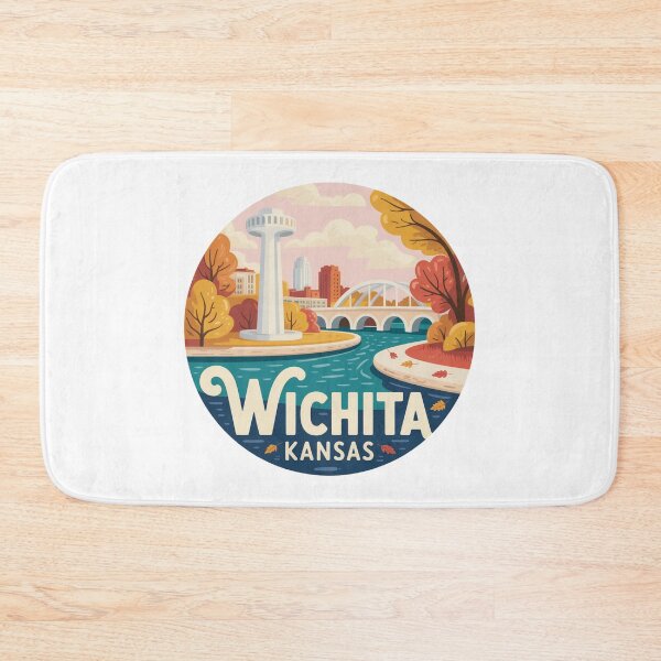 Item preview, Wichita, KS | Autumn River designed and sold by CircinusStore.