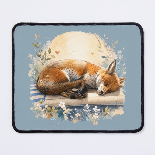 Item preview, Sleeping Fox in the Morning Sun designed and sold by ChirpInc.