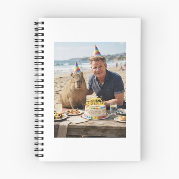 Item preview, Gordon ramsay capybara beach capybaras animal pet nature meme memes funny parody christmas birthday  designed and sold by CheeseBlueprint.