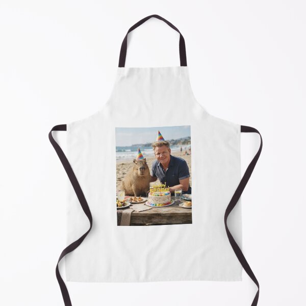 Item preview, Gordon ramsay capybara beach capybaras animal pet nature meme memes funny parody christmas birthday  designed and sold by CheeseBlueprint.