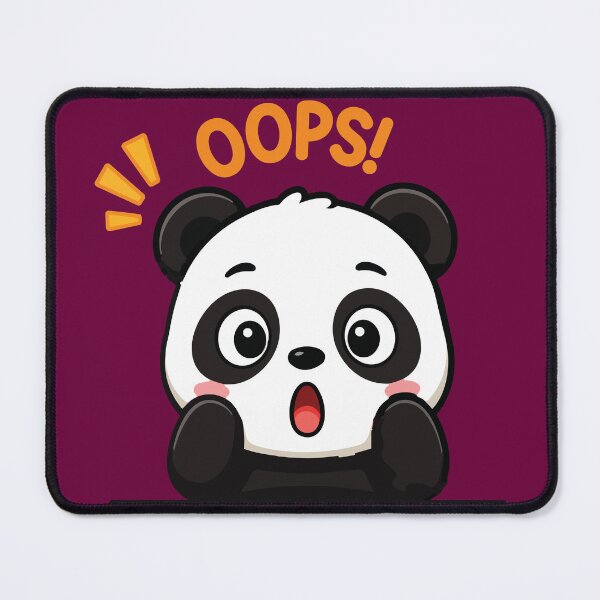 Item preview, Oops! Panda designed and sold by Creative Owlet.
