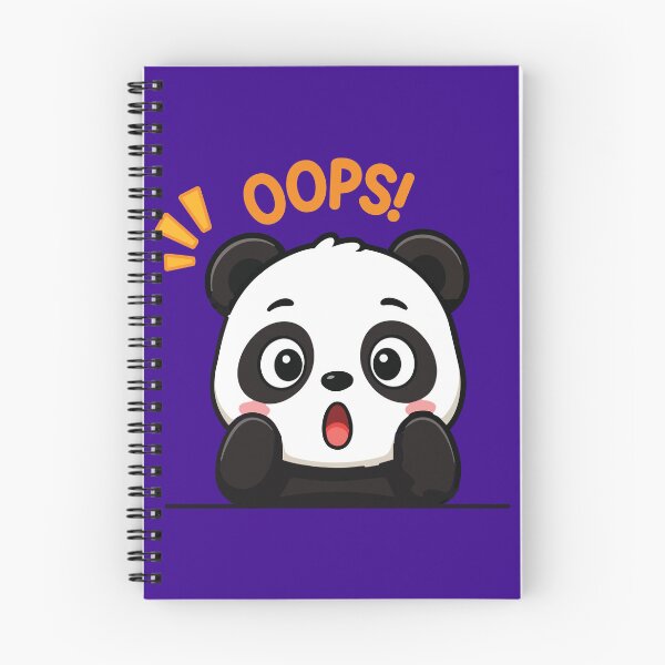 Item preview, Oops! Panda designed and sold by Creative Owlet.