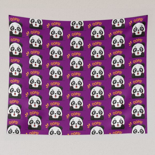 Item preview, Oops! Panda designed and sold by Creative Owlet.