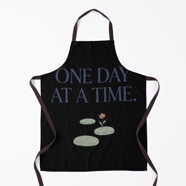 Item preview, One Day at a Time – Minimalist Inspirational Quote designed and sold by Origamoart.