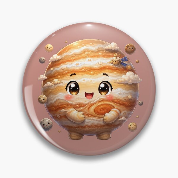 Item preview, Planet Jupiter Kawaii designed and sold by Lolilas.
