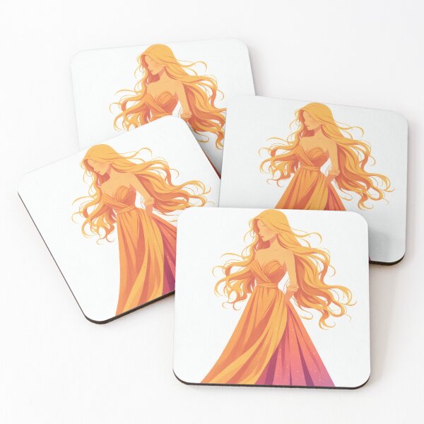 Item preview, Majestic woman in a flowing, color-changing dress designed and sold by Mianku | Für das Leben.