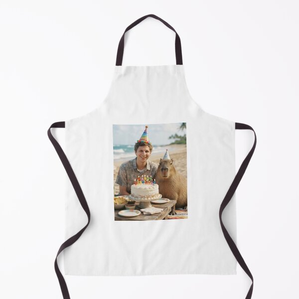 Item preview, Michael cera capybara beach capybaras animal pet nature meme memes funny parody christmas birthday  designed and sold by CheeseBlueprint.