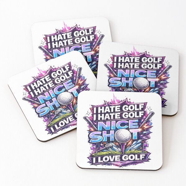 Item preview, I Hate Golf Nice Shot I Love Golf Funny Golfer designed and sold by ZIGLWORKS.
