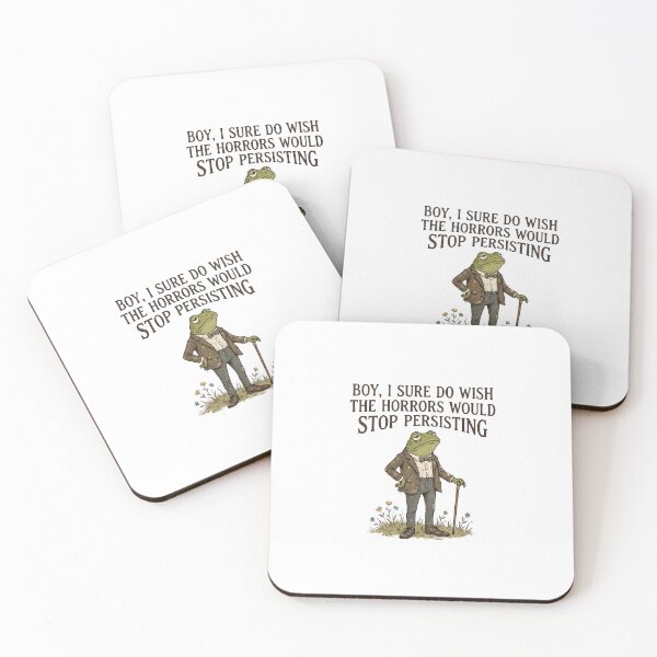 Item preview, Vintage Frog Horrors Stop Persisting Humor designed and sold by TMS-Studio.