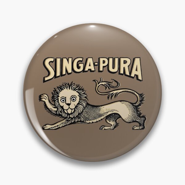 Item preview, Singa-Pura Vintage Safety Match  designed and sold by Corinne Alexa Jackson.