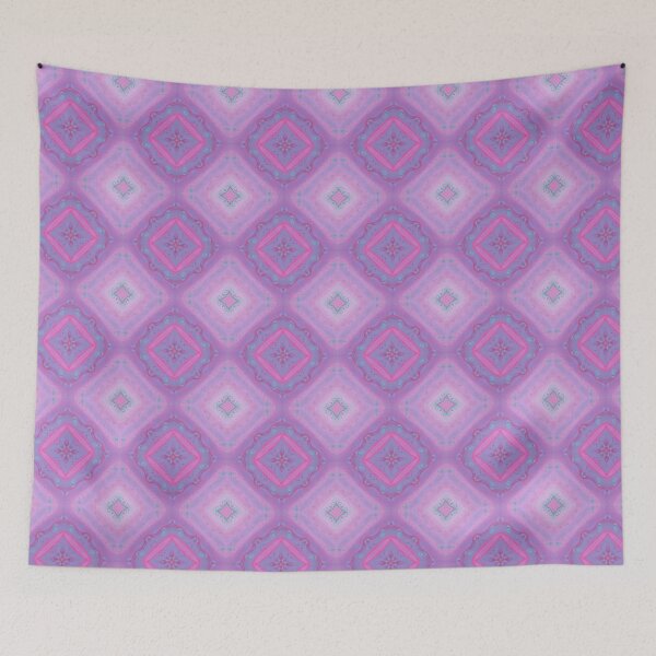 Item preview, Pink Purple Alcohol Ink Geometric Pattern designed and sold by SweetLilith.