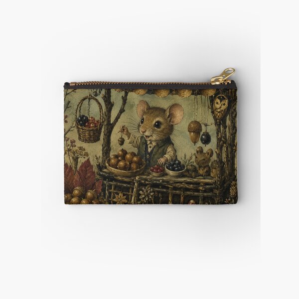 Item preview, Hazelnut Market - Cozy Cottage Woodland Mouse designed and sold by bapupa.