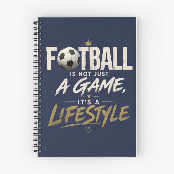 Item preview, Football Is Not Just A Game Lifestyle Vintage Soccer designed and sold by CloudyCatArt.