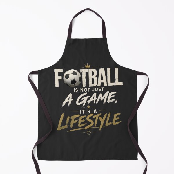 Item preview, Football Is Not Just A Game Lifestyle Vintage Soccer designed and sold by CloudyCatArt.
