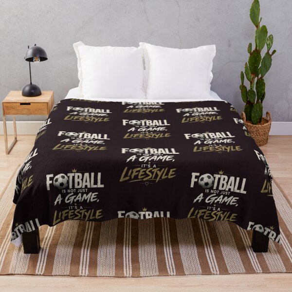 Item preview, Football Is Not Just A Game Lifestyle Vintage Soccer designed and sold by CloudyCatArt.