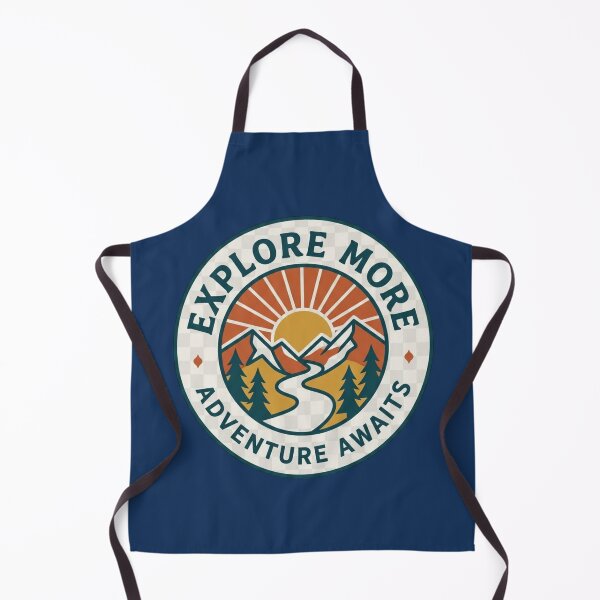 Item preview, Explore More Adventure Awaits Retro Wilderness Nature designed and sold by Amituniqdesign .
