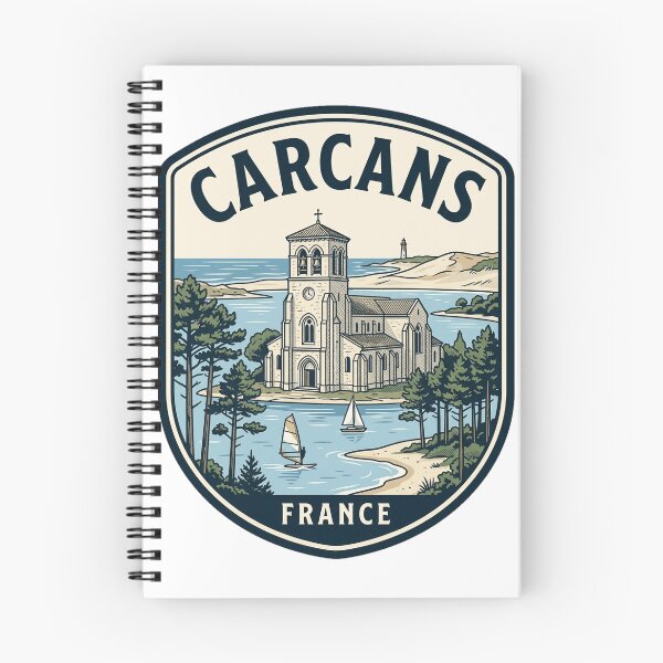 Item preview, Carcans France Lake and Forest Vintage Travel designed and sold by k3rstman1.