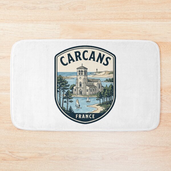 Item preview, Carcans France Lake and Forest Vintage Travel designed and sold by k3rstman1.
