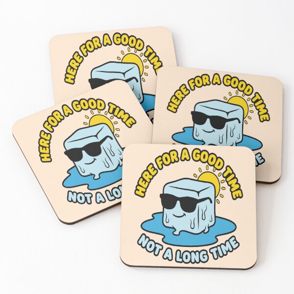 Item preview, Here for a Good Time, Not a Long Time - Relaxed Ice Cube designed and sold by Regal Rev.