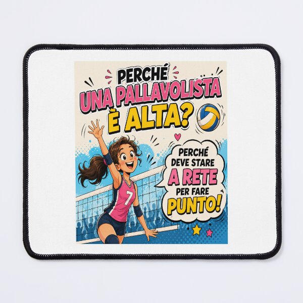Item preview, Funny Volleyball Player – Tall Cartoon Joke designed and sold by RipantinaFantasy .