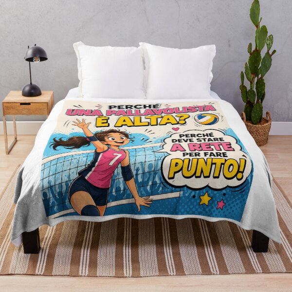 Item preview, Funny Volleyball Player – Tall Cartoon Joke designed and sold by RipantinaFantasy .