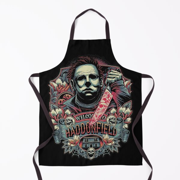 Item preview, Pale Mask Silent Slasher Vintage Halloween Crest designed and sold by Anselle.