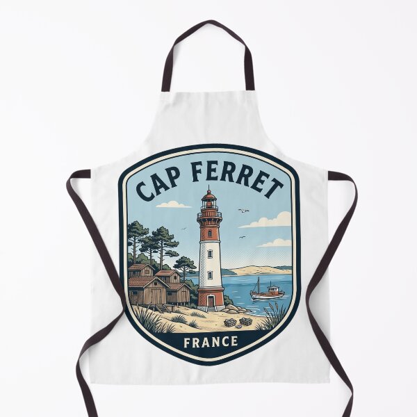 Item preview, Cap Ferret France Vintage Lighthouse Travel Badge designed and sold by k3rstman1.