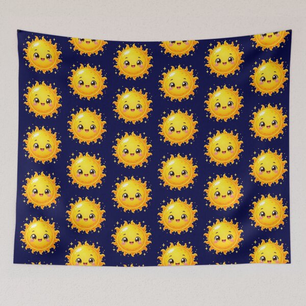 Item preview, Radiant Kawaii Sun designed and sold by Lolilas.