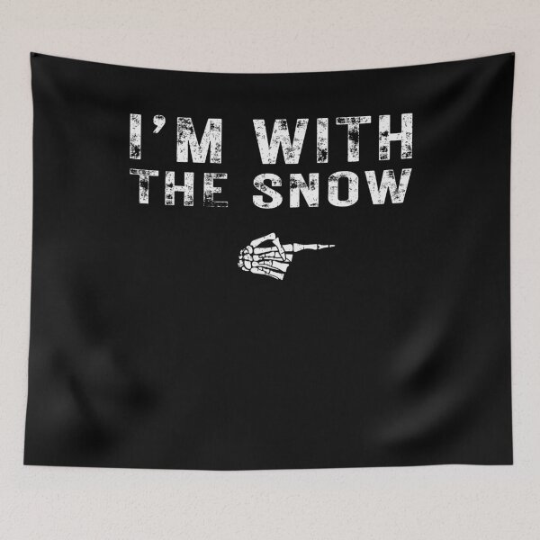 Item preview, I'm With The SNOW Matching Couple Halloween designed and sold by mdmahabubur.
