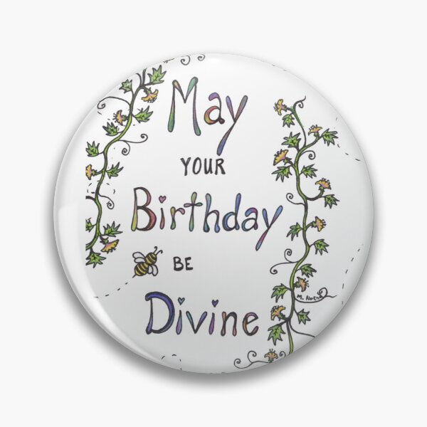 Item preview, Divine Birthday Wishes designed and sold by ArtByAbend.