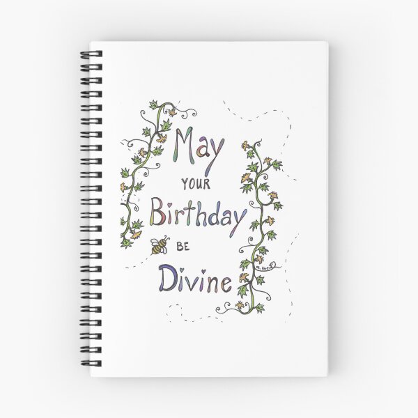 Item preview, Divine Birthday Wishes designed and sold by ArtByAbend.