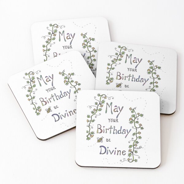 Item preview, Divine Birthday Wishes designed and sold by ArtByAbend.