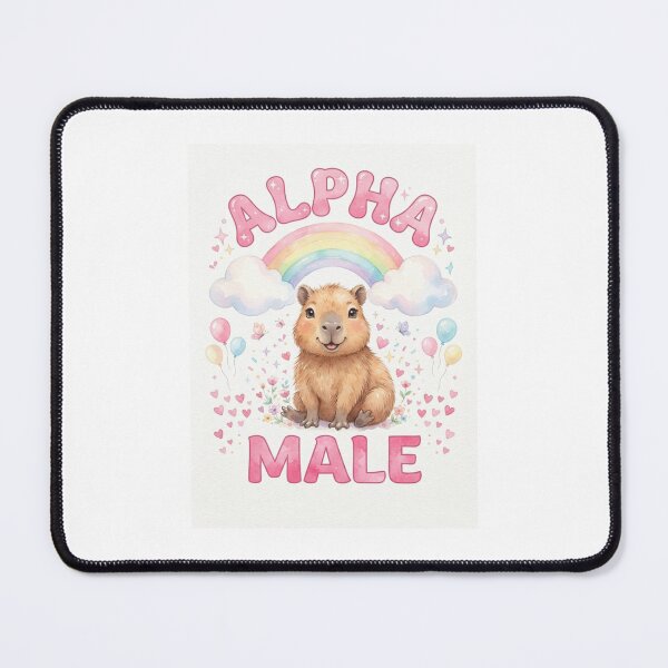 Item preview, Capybara Alpha male funny gag adult humor novelty meme designed and sold by CheeseBlueprint.
