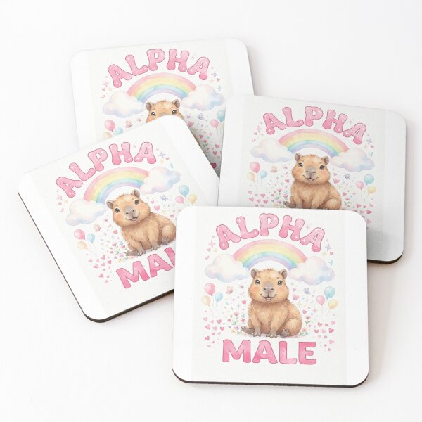 Item preview, Capybara Alpha male funny gag adult humor novelty meme designed and sold by CheeseBlueprint.