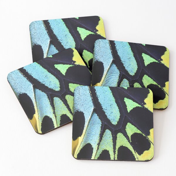 Item preview, Close up of Cairns Birdwing butterfly wing designed and sold by Rachel Elizabeth Photography.