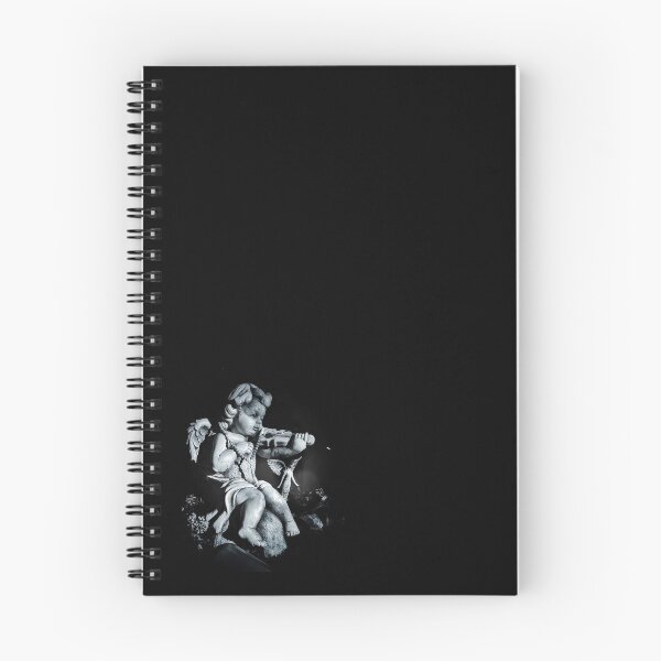 Item preview, Canorous Cherub in Black and White designed and sold by Empathetic-Psychopath.